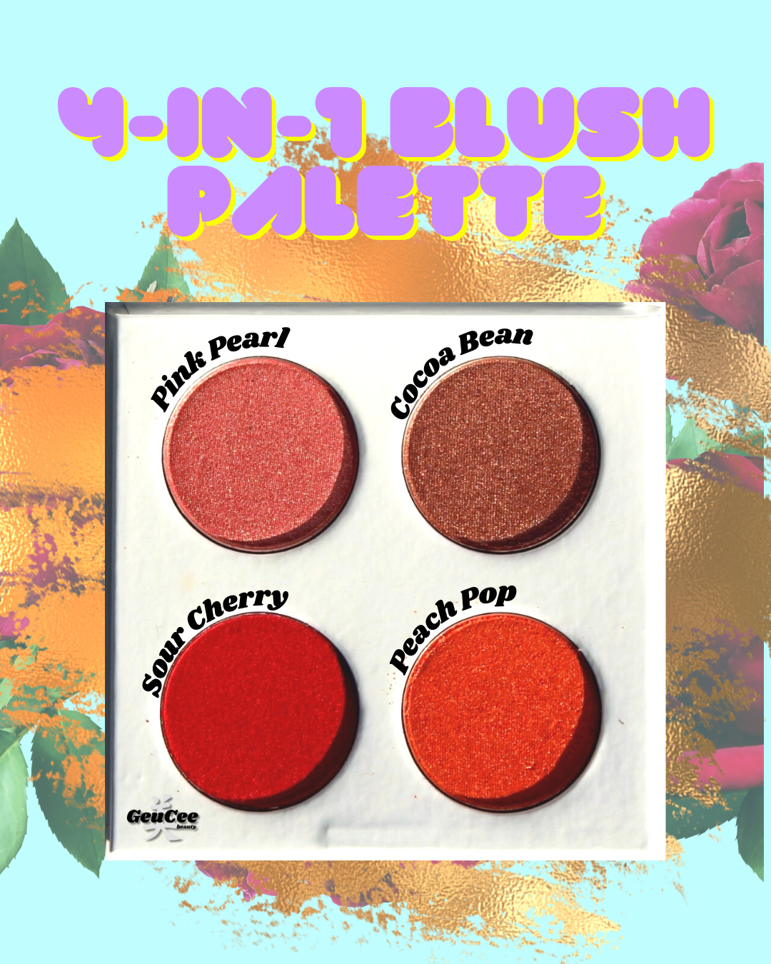 Tsundere Blush Shimmer Palette